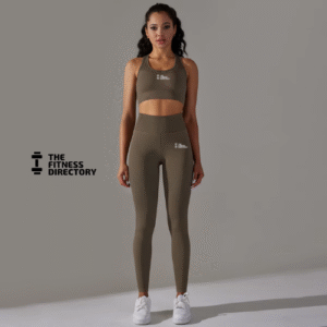 Seamless Nylon Bra And Leggings Set