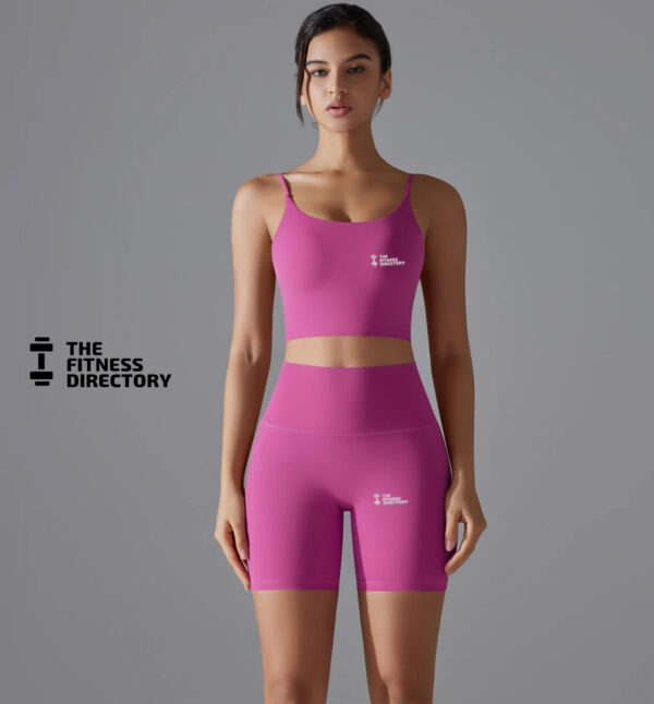 SoftFit Bra and Shorts Gym Set - Image 2
