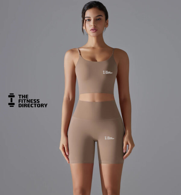 SoftFit Bra and Shorts Gym Set - Image 4