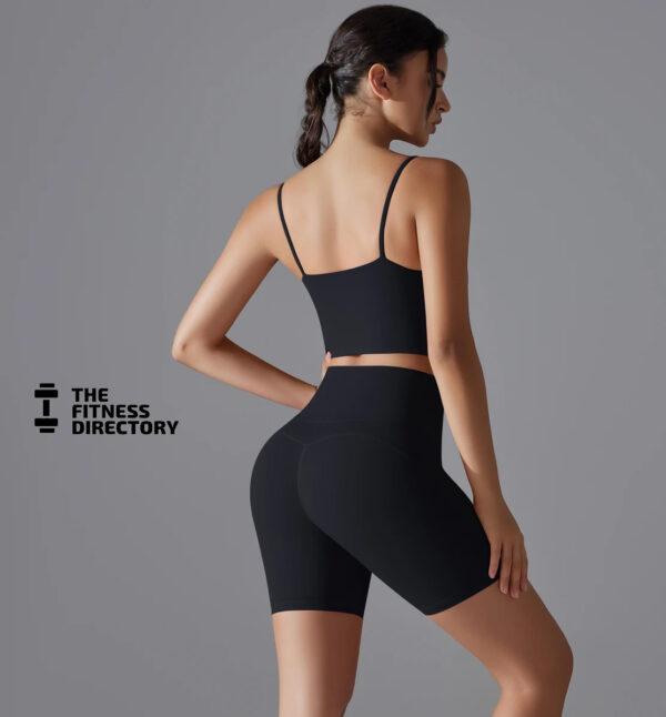 SoftFit Bra and Shorts Gym Set - Image 8