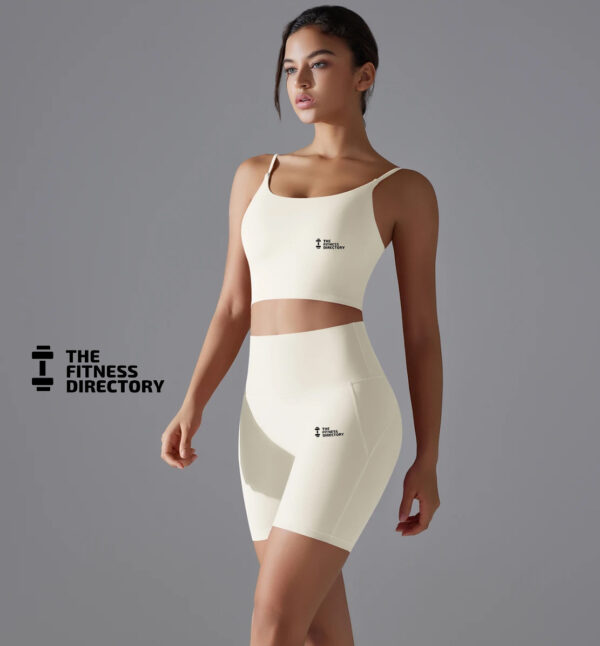 SoftFit Bra and Shorts Gym Set - Image 3
