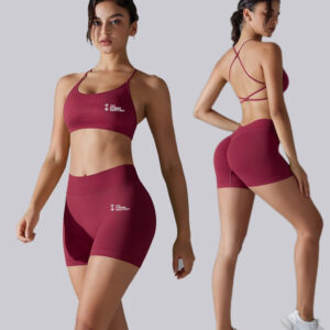 VitaMove Bra and Shorts Gym Set