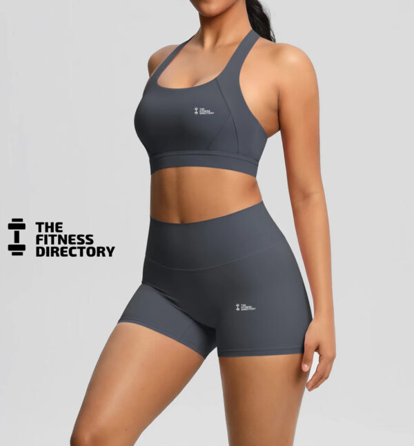 2 Piece AeroForm Shorts and Bra Gym Set - Image 5