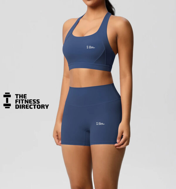 2 Piece AeroForm Shorts and Bra Gym Set - Image 6