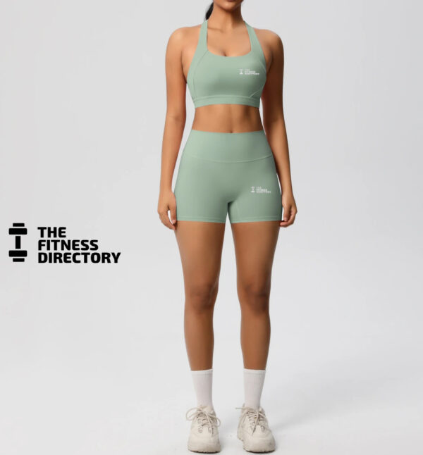 2 Piece AeroForm Shorts and Bra Gym Set - Image 8