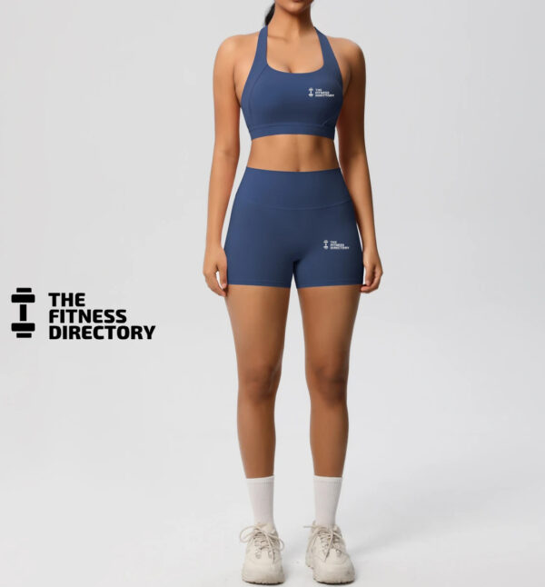 2 Piece AeroForm Shorts and Bra Gym Set - Image 9