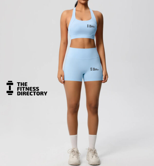 2 Piece AeroForm Shorts and Bra Gym Set - Image 14