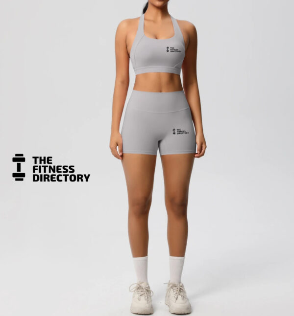 2 Piece AeroForm Shorts and Bra Gym Set - Image 15
