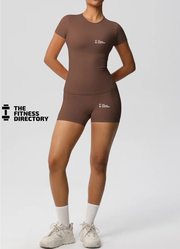 EmberFit Top and Shorts Gym Set - Image 14
