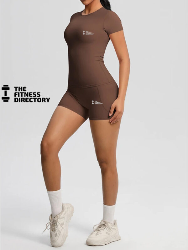 EmberFit Top and Shorts Gym Set - Image 13