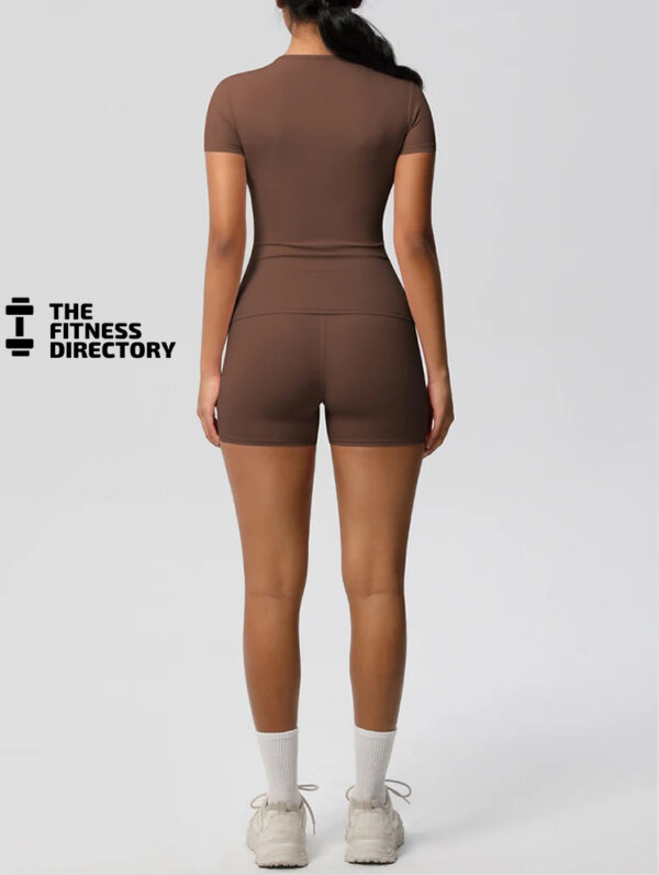 EmberFit Top and Shorts Gym Set - Image 4