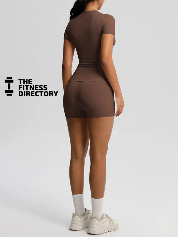 EmberFit Top and Shorts Gym Set - Image 5