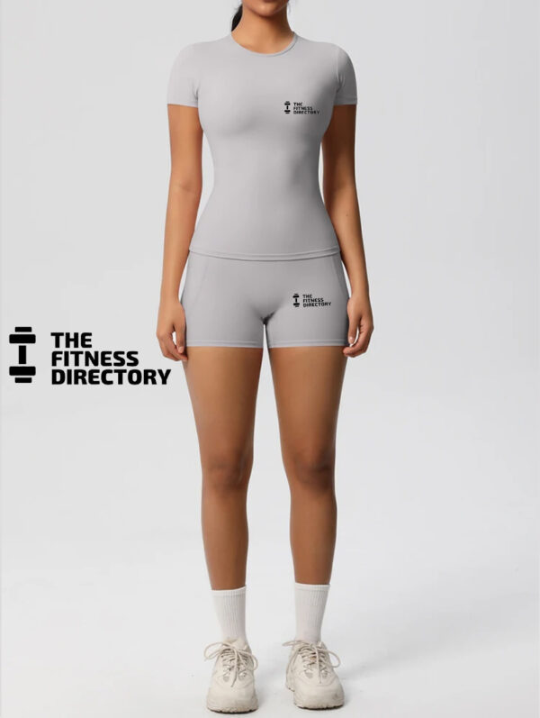 EmberFit Top and Shorts Gym Set - Image 8