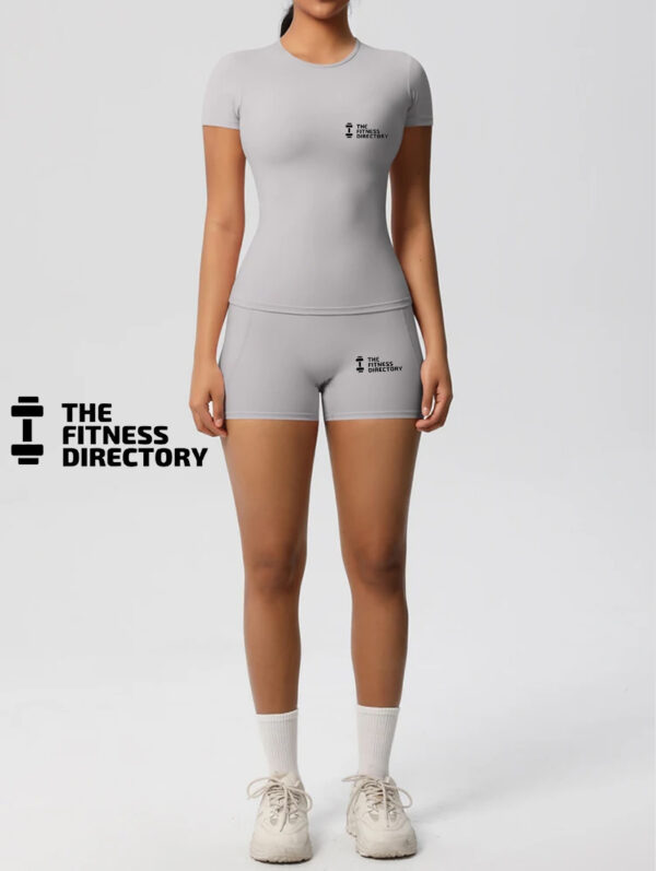 EmberFit Top and Shorts Gym Set - Image 12
