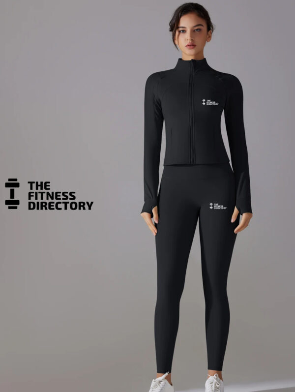 QuickDry Mono Jacket and Leggings Set - Image 3
