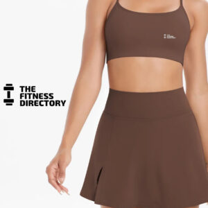 Padel Backless Bra and Skort Tennis Set