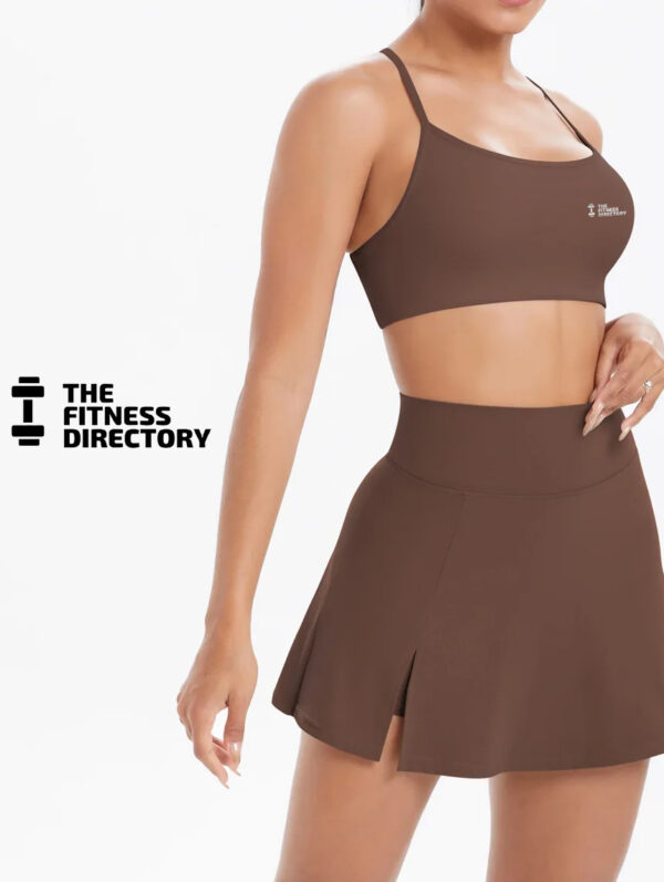 Padel Backless Bra and Skort Tennis Set - Image 12