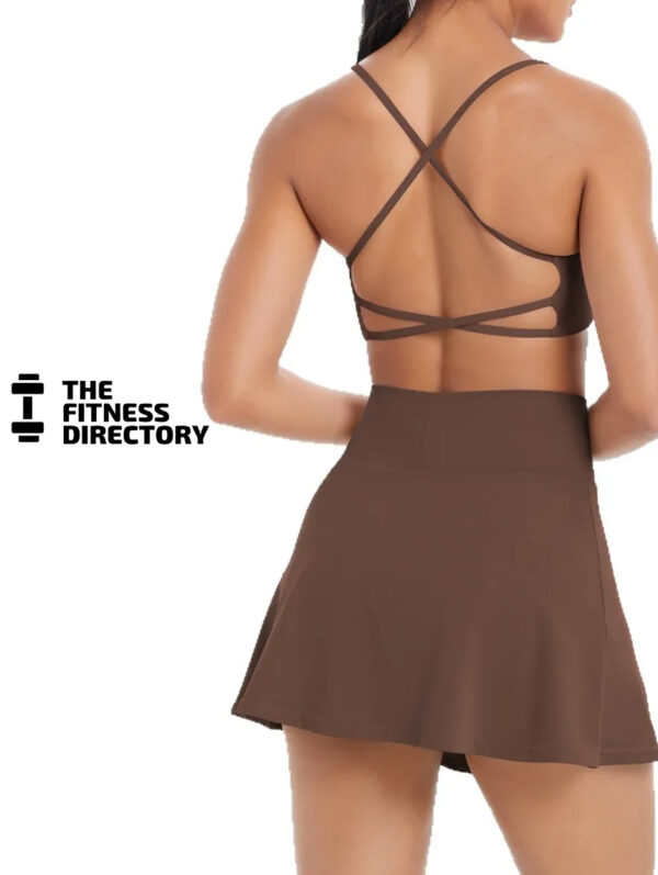 Padel Backless Bra and Skort Tennis Set - Image 8