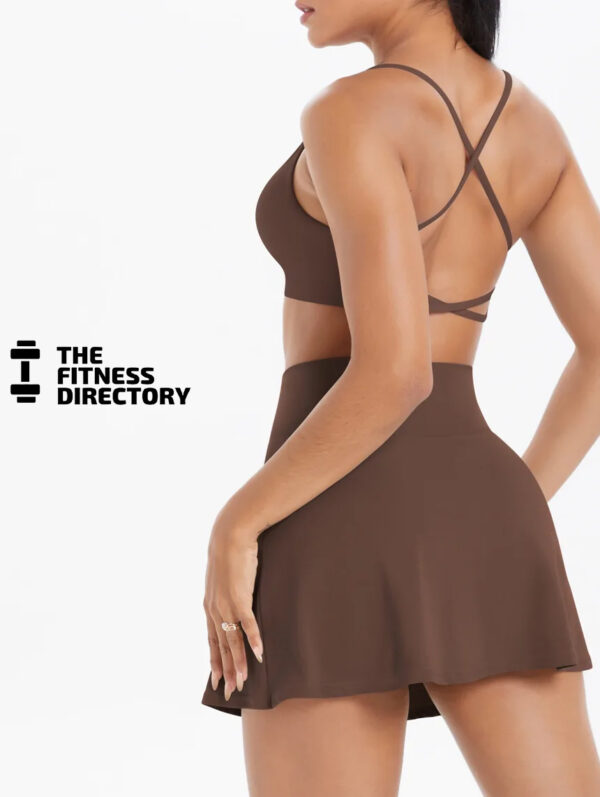 Padel Backless Bra and Skort Tennis Set - Image 10