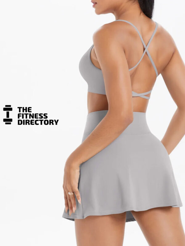 Padel Backless Bra and Skort Tennis Set - Image 6