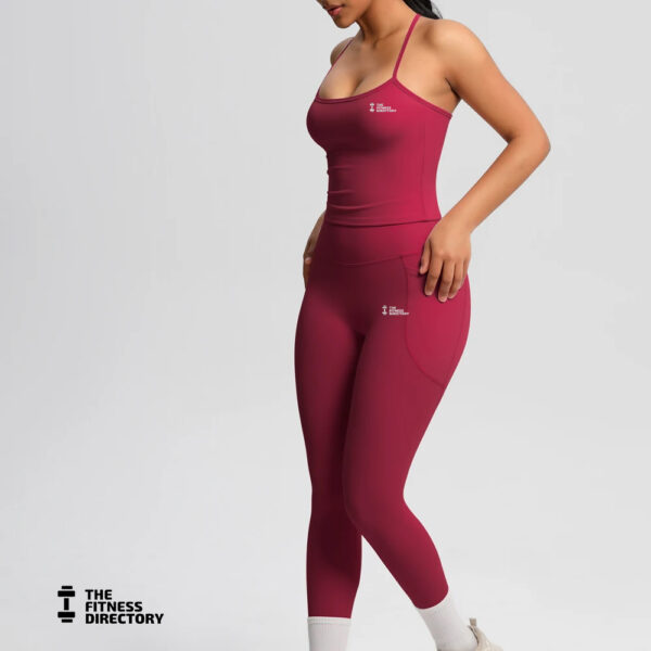 PowerMuse Top and Leggings Gym Set - Image 9