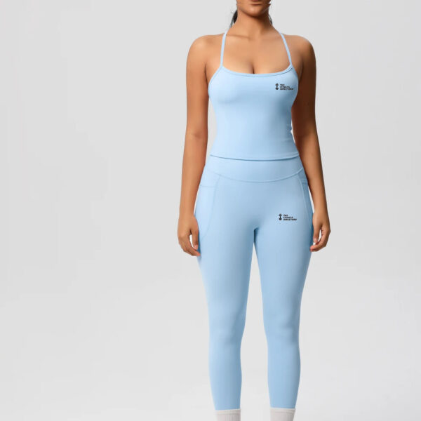 PowerMuse Top and Leggings Gym Set - Image 10