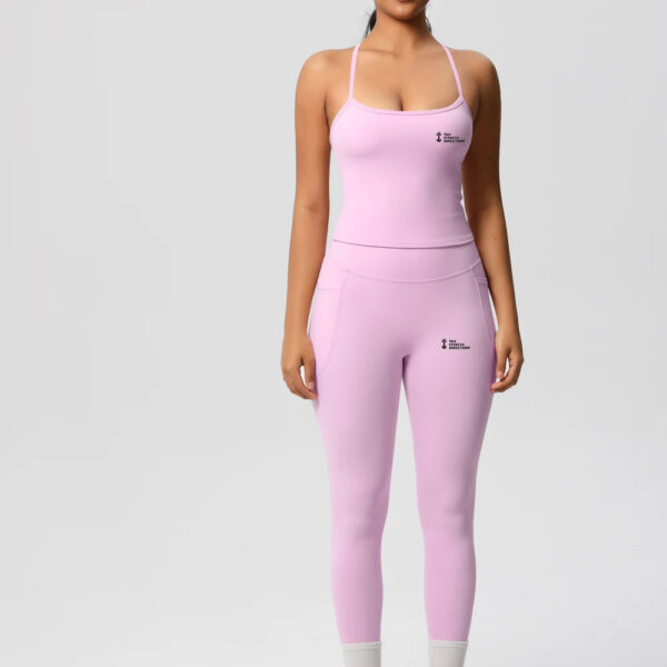 PowerMuse Top and Leggings Gym Set - Image 14