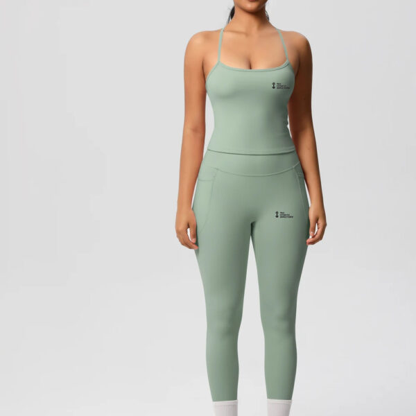 PowerMuse Top and Leggings Gym Set - Image 18