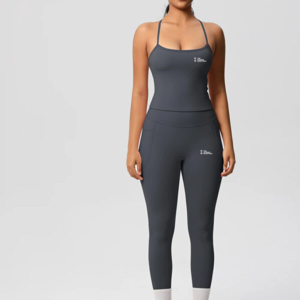 PowerMuse Top and Leggings Gym Set - Image 21