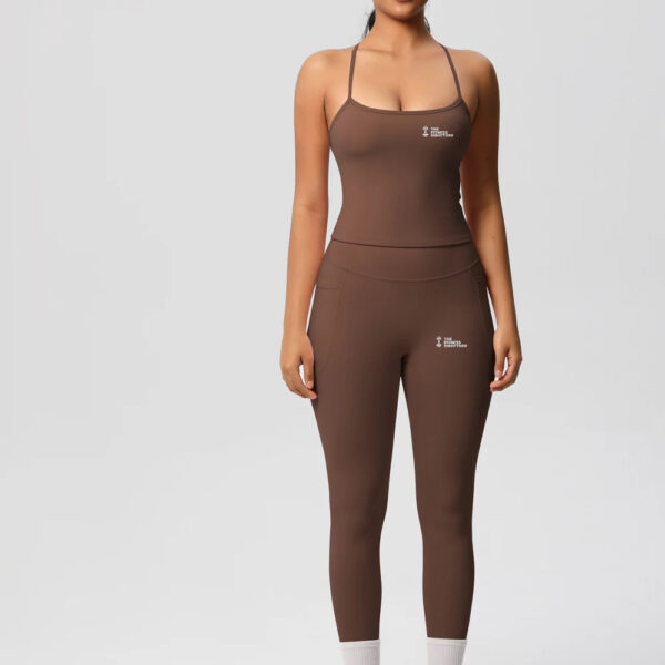 PowerMuse Top and Leggings Gym Set - Image 26