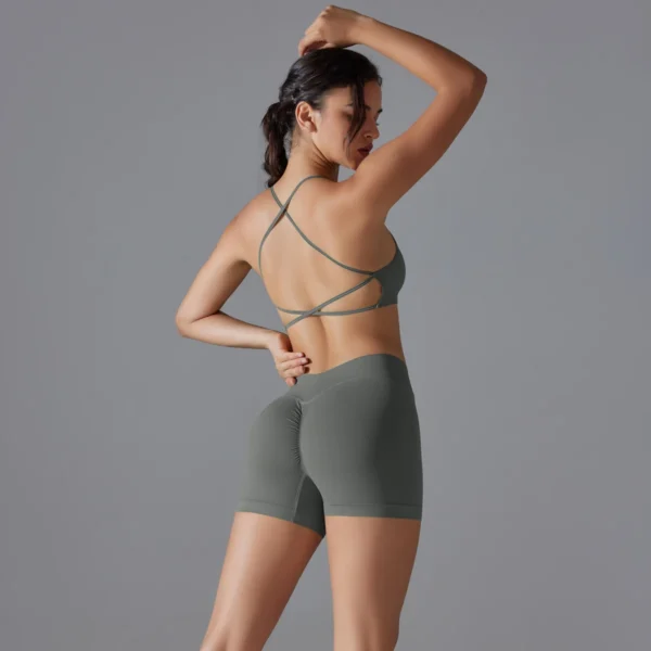 VitaMove Bra and Shorts Gym Set - Image 6