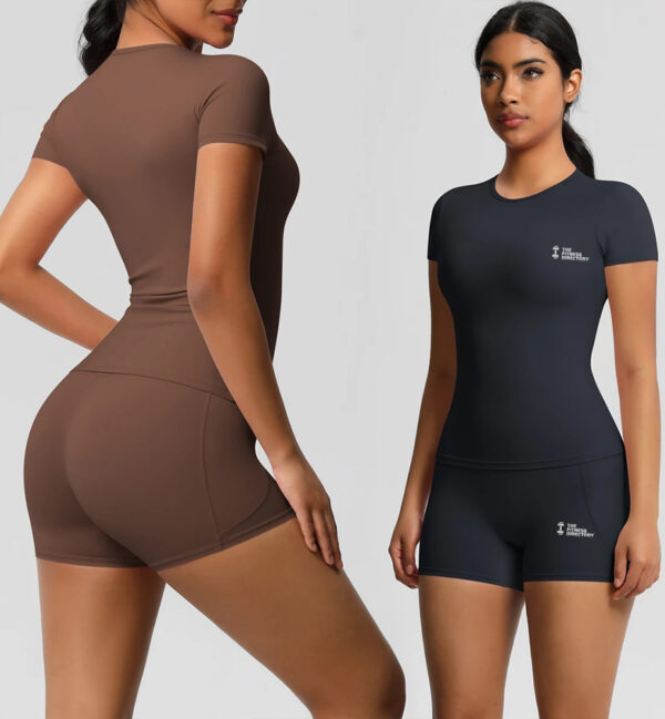 EmberFit Top and Shorts Gym Set