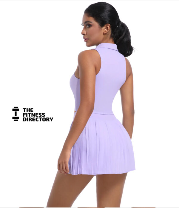Pleated Padel Tennis Skirt and Top Set - Image 10