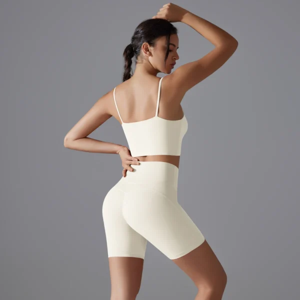 SoftFit Bra and Shorts Gym Set - Image 6