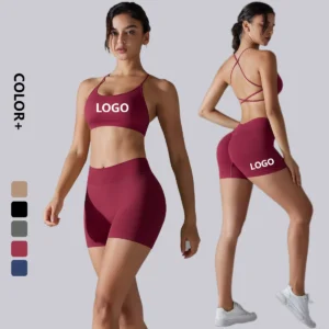 VitaMove Bra and Shorts Gym Set