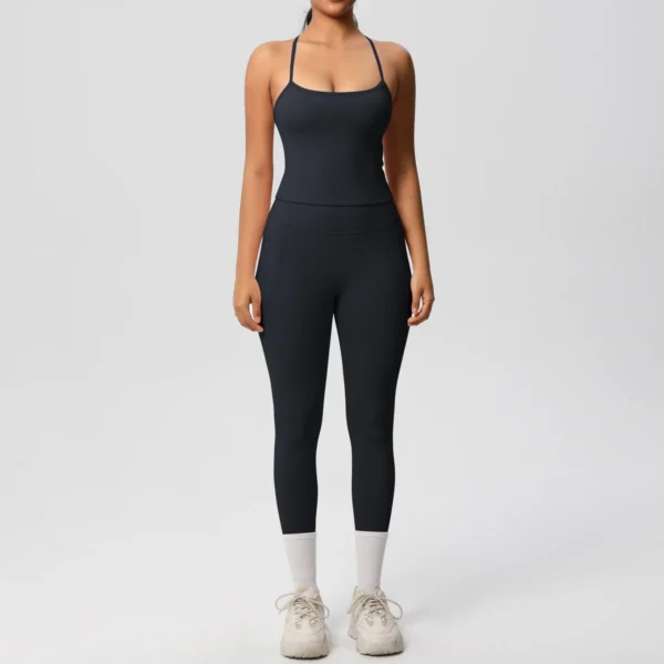 PowerMuse Top and Leggings Gym Set - Image 64