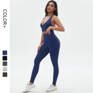 Velocity Bra and Leggings Gym Set