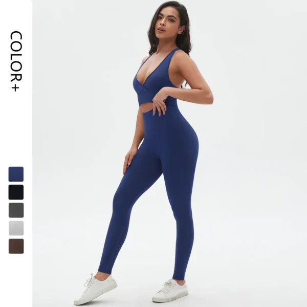Velocity Bra and Leggings Gym Set