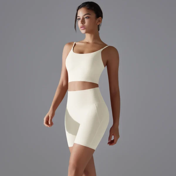 SoftFit Bra and Shorts Gym Set - Image 7