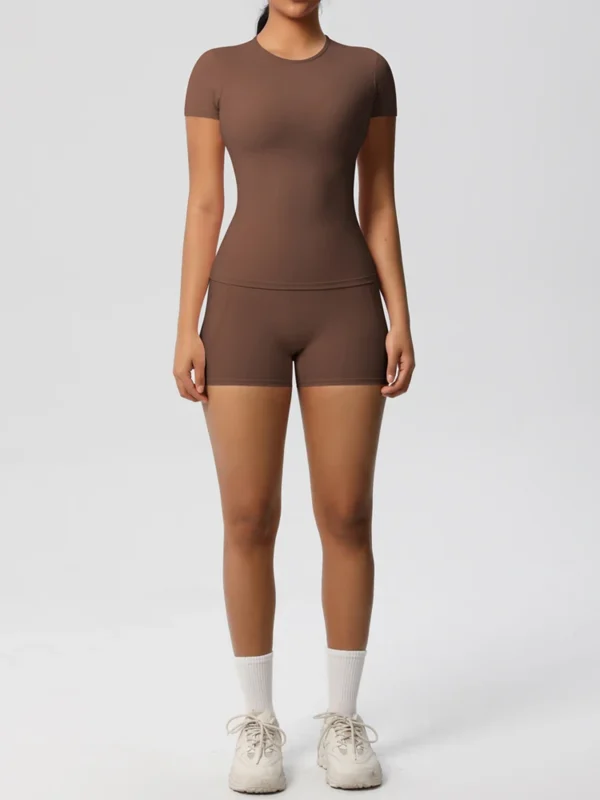 EmberFit Top and Shorts Gym Set - Image 66