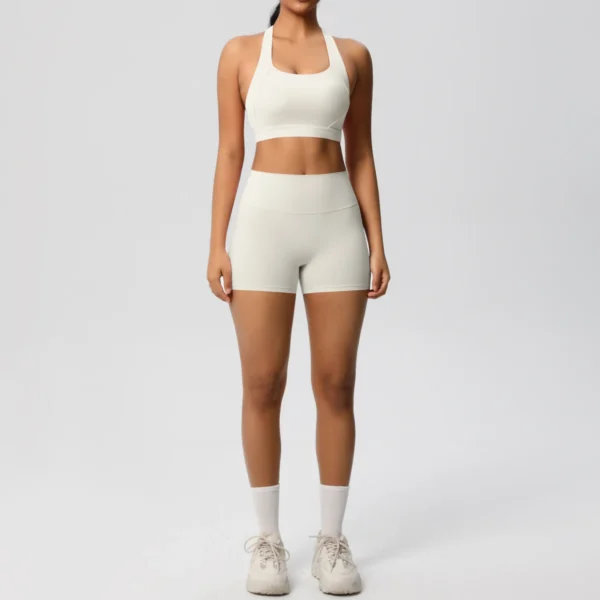 2 Piece AeroForm Shorts and Bra Gym Set - Image 86