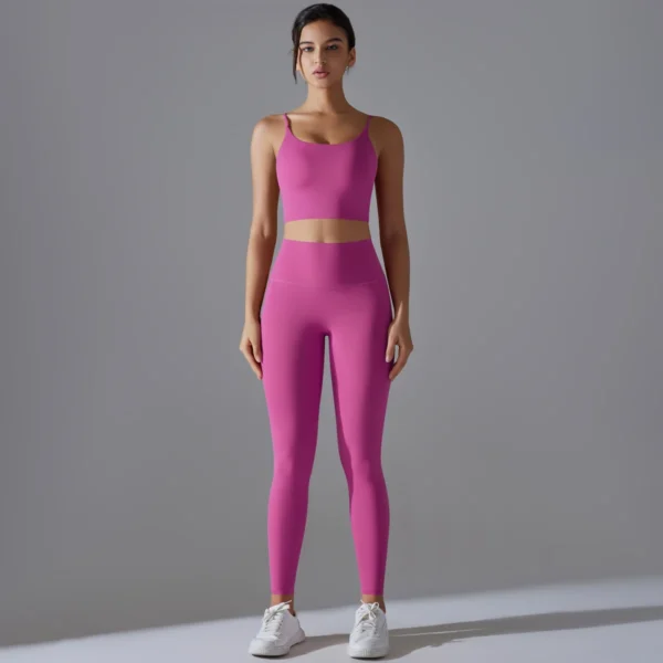 SoftFit Bra and Leggings Gym Set - Image 14