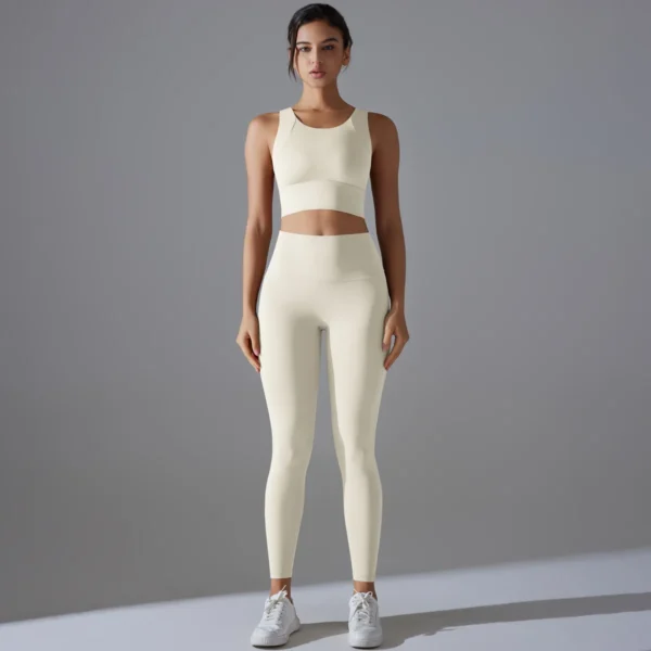 VivaWear High-Neck Bra and Legging Gym Set - Image 10