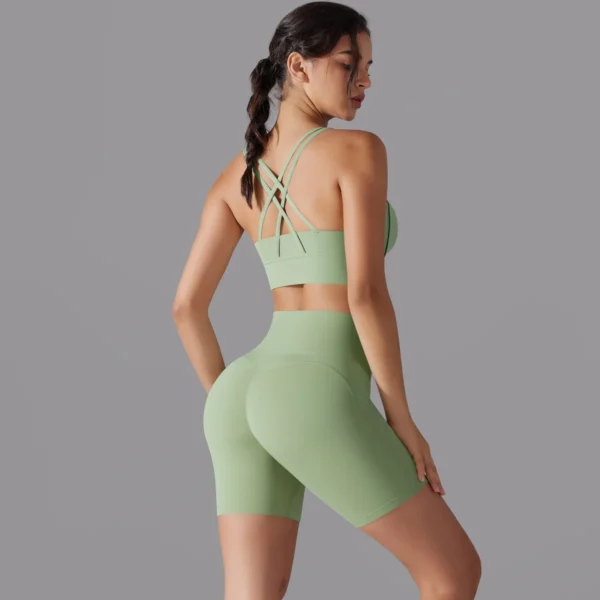 ThriveFit Bra and Shorts Gym Set - Image 18