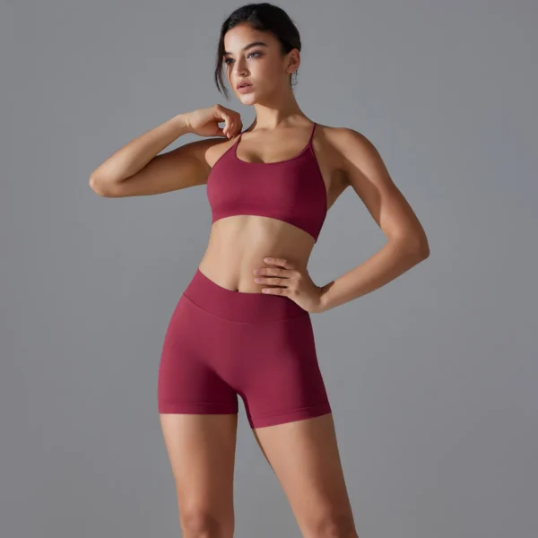 VitaMove Bra and Shorts Gym Set - Image 5