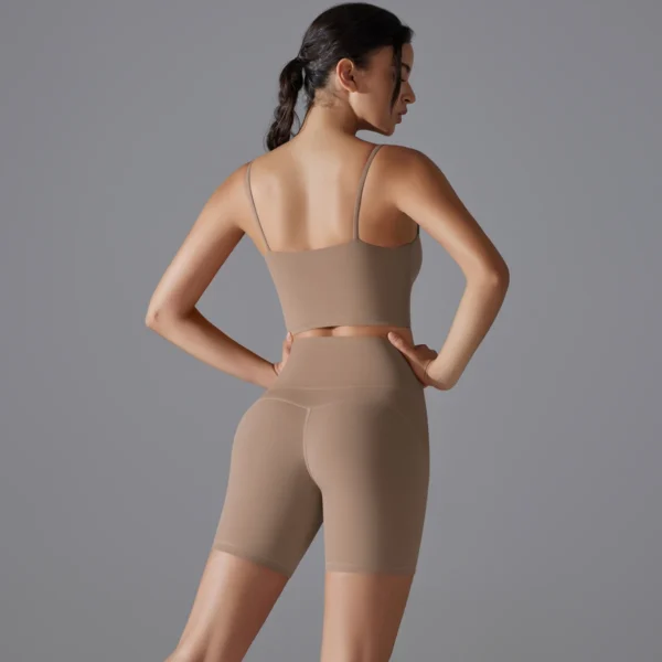 SoftFit Bra and Shorts Gym Set - Image 5