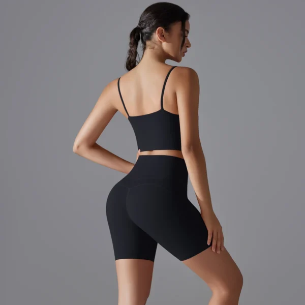 SoftFit Bra and Shorts Gym Set - Image 4