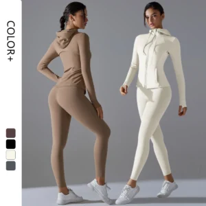 QuickDry Mono Jacket and Leggings Set