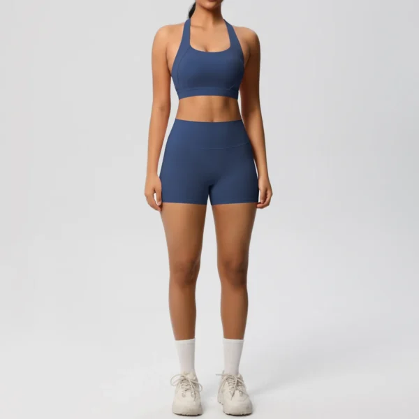 2 Piece AeroForm Shorts and Bra Gym Set - Image 18