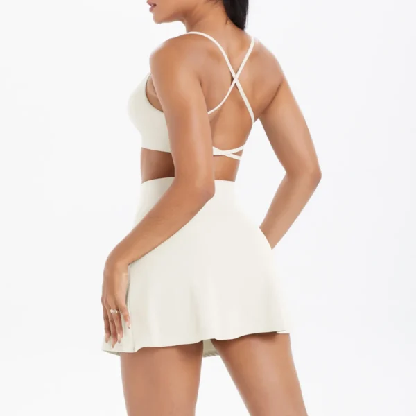 Padel Backless Bra and Skort Tennis Set - Image 76